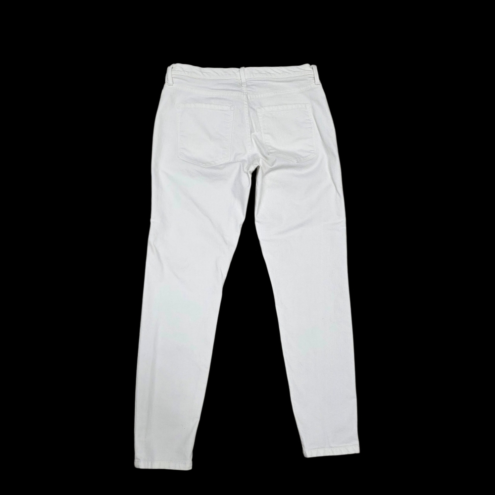 Banana Republic White Skinny Jeans Waist 28